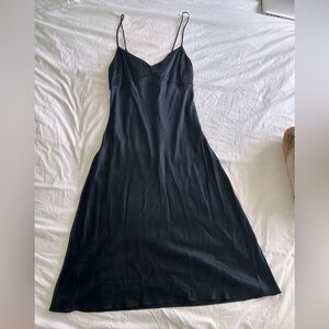 Aritzia 100% Silk Wilfred Slip Dress